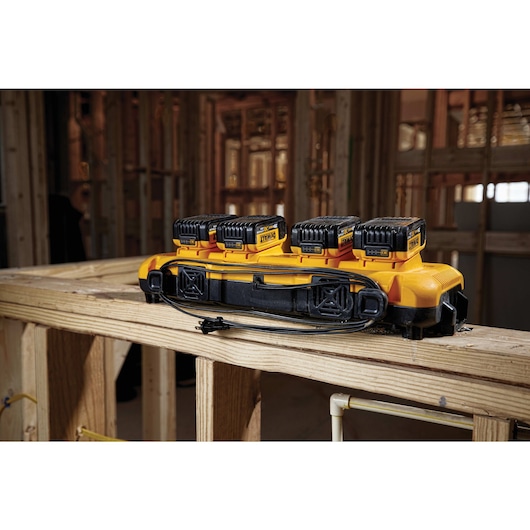 Long Cord feature of a Multiport Fast Charger Long Cord feature of a Multiport Fast Charger