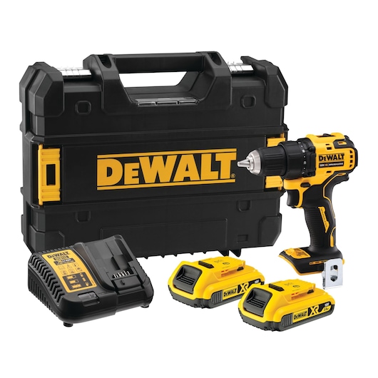 18V XR Brushless Compacte schroef-/boormachine 18V XR Brushless Compacte schroef-/boormachine