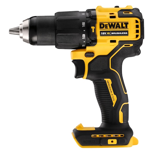 18V XR Brushless Compacte Schroef-/klopboormachine (zonder accu en lader) 18V XR Brushless Compacte Schroef-/klopboormachine (zonder accu en lader)
