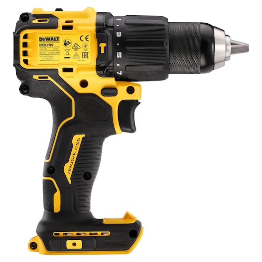 18V XR Brushless Compacte Schroef-/klopboormachine (zonder accu en lader) 18V XR Brushless Compacte Schroef-/klopboormachine (zonder accu en lader)