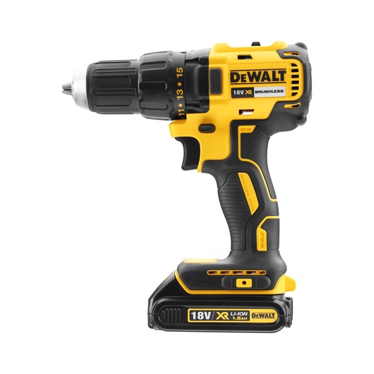 18V XR Brushless Compact Drill Driver - 2 X 1.5Ah