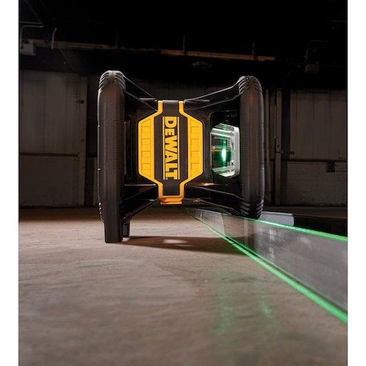 TOOL CONNECT Roterende Laser 18V Groen met Bluetooth