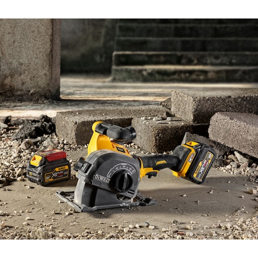 Rainureuse à béton XR Flexvolt 54V 2x 2Ah Li-Ion Brushless Rainureuse à béton XR Flexvolt 54V 2x 2Ah Li-Ion Brushless