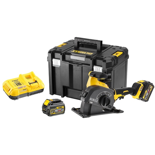 Rainureuse à béton XR Flexvolt 54V 2x 2Ah Li-Ion Brushless Rainureuse à béton XR Flexvolt 54V 2x 2Ah Li-Ion Brushless