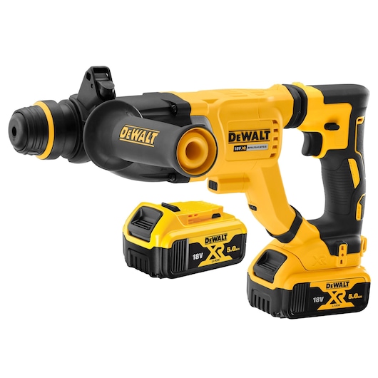 18V XR Brushless Marteau perforateur SDS+ 28mm 3.0J - 2 x 5.0AH 18V XR Brushless Marteau perforateur SDS+ 28mm 3.0J - 2 x 5.0AH