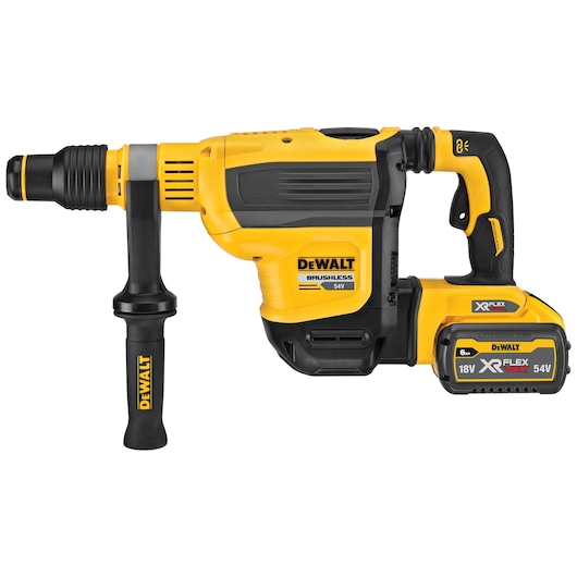 Profile of brushless, cordless SDS MAX combination rotary hammer Profile of brushless, cordless SDS MAX combination rotary hammer