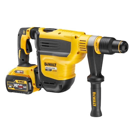 Perforateur burineur XR FLEXVOLT 54V SDS-Max 45mm - 2 x 3Ah Perforateur burineur XR FLEXVOLT 54V SDS-Max 45mm - 2 x 3Ah
