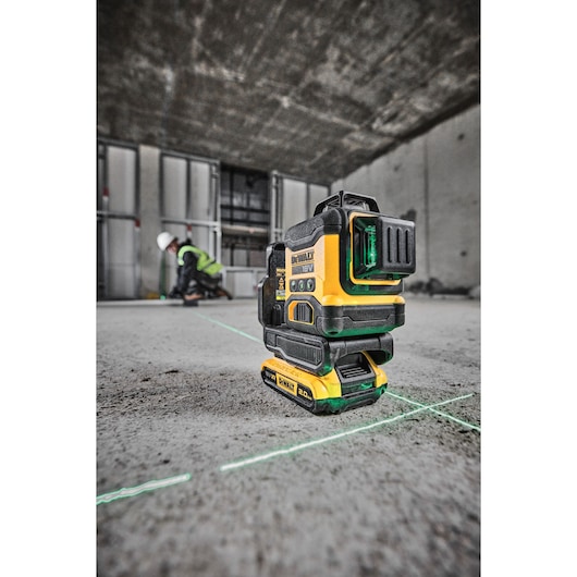 18V Laser en croix 3x360 Compact - vert - sans accu ni chargeur 18V Laser en croix 3x360 Compact - vert - sans accu ni chargeur