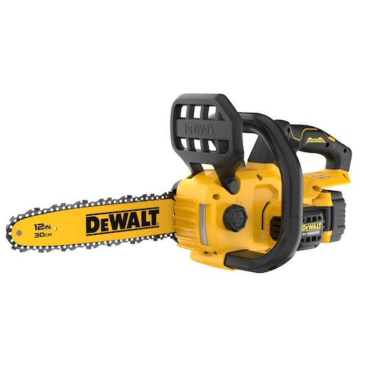 18V XR Brushless 30cm Compact Chainsaw  3/4 view