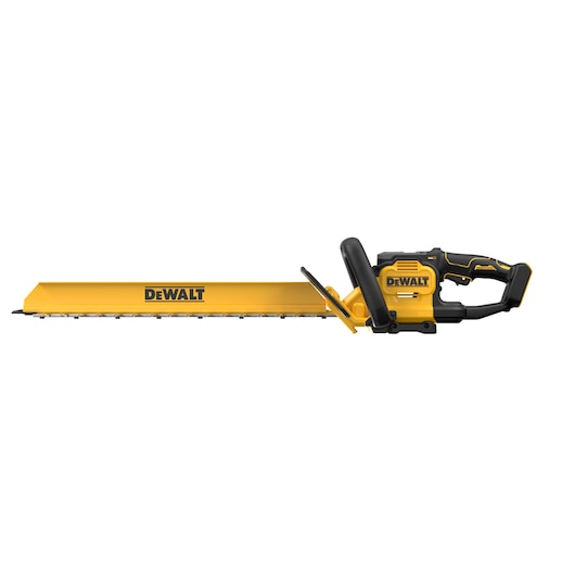DEWALT 18V XR Brushless Hedge Trimmer Bare Unit side  view
