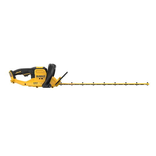 Side view of bare unit 54V FlexVolt 65cm Hedge Trimmer facing right