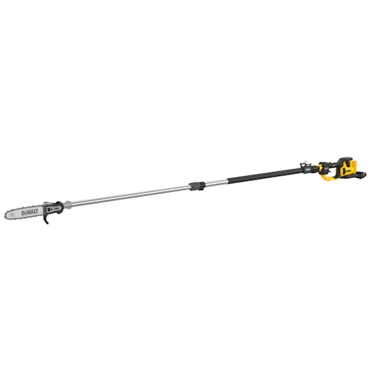 54V 12in. Pole Saw bare unit extended ¾ view