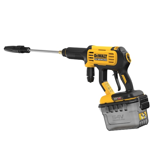 DEWALT 54V XR FLEXVOLT Power Cleaner  bare unit rear view