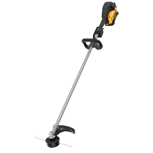 54V Commercial Grade String Trimmer (D handle) bare unit 3/4 view from front