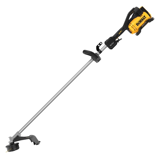 54V Commercial Grade String Trimmer (D handle) bare unit right side view