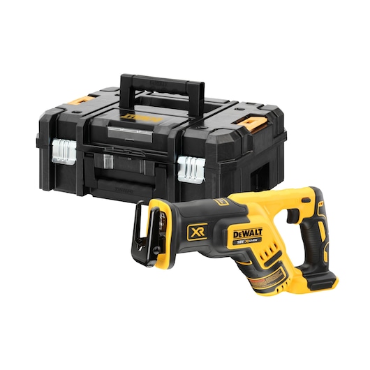 Scie sabre compacte XR 18V Brushless - coffret TSTAK - sans batterie ni chargeur Scie sabre compacte XR 18V Brushless - coffret TSTAK - sans batterie ni chargeur