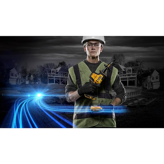 18V XR Brushless Scie sabre compacte 18V XR Brushless Scie sabre compacte
