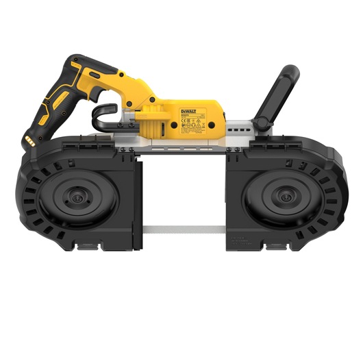 DEWALT 18V XR Brushless Deep Cut Band Saw rear view