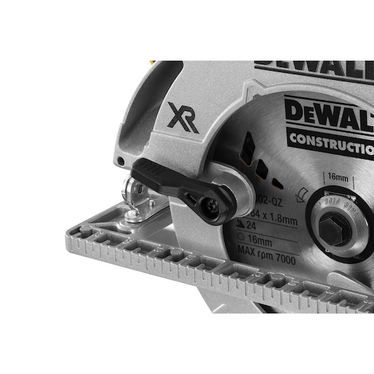Scie circulaire XR 18V Brushless 184 mm compatible rail de guidage Scie circulaire XR 18V Brushless 184 mm compatible rail de guidage