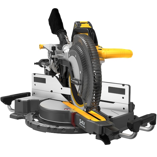 54V XR FLEXVOLT 305MM MITRE SAW FRONT 3/4 ALTERNATIVE VIEW 54V XR FLEXVOLT 305MM MITRE SAW FRONT 3/4 ALTERNATIVE VIEW