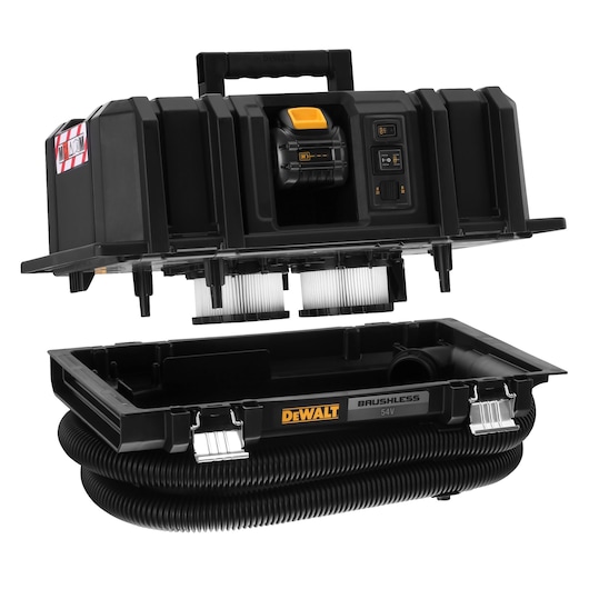 ASPIRATEUR TSTAK XR FLEXVOLT 54V 2AH LI-ION BRUSHLESS EAU ET POUSSIÈRES CLASSE M ASPIRATEUR TSTAK XR FLEXVOLT 54V 2AH LI-ION BRUSHLESS EAU ET POUSSIÈRES CLASSE M