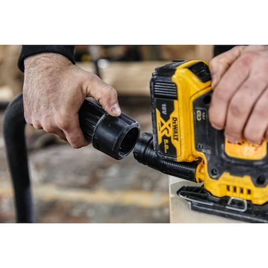 18V XR Brushless Ponceuse vibrante 1/4 de feuille en TSTAK - sans batteries ni chargeur 18V XR Brushless Ponceuse vibrante 1/4 de feuille en TSTAK - sans batteries ni chargeur