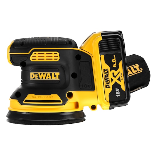 Ponceuse excentrique XR 18V 125mm 2x5Ah LI-ION Brushless Ponceuse excentrique XR 18V 125mm 2x5Ah LI-ION Brushless