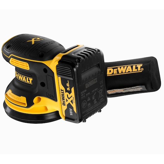 Ponceuse excentrique XR 18V 125mm 2x5Ah LI-ION Brushless Ponceuse excentrique XR 18V 125mm 2x5Ah LI-ION Brushless