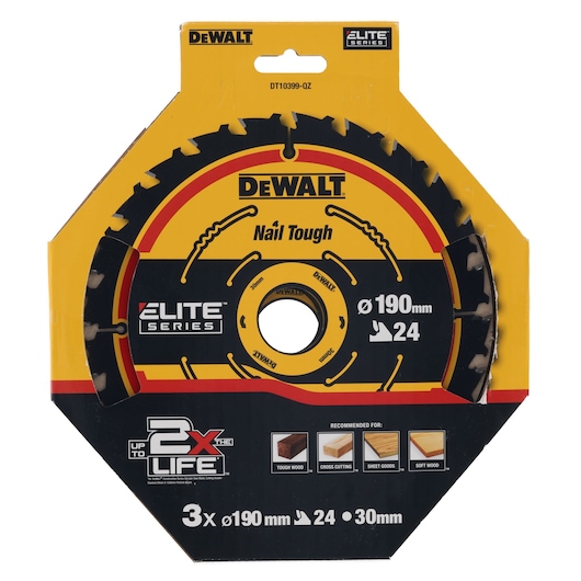 Pack of x3 ELITE CSB blades SKU DT10399