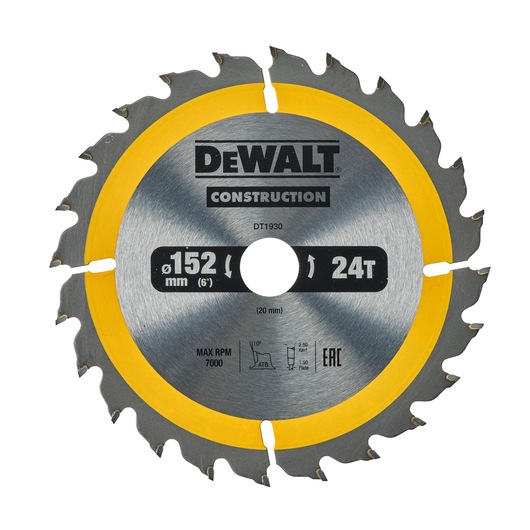 CZB 152x20x24t, positief 10°, kerf 2,5mm