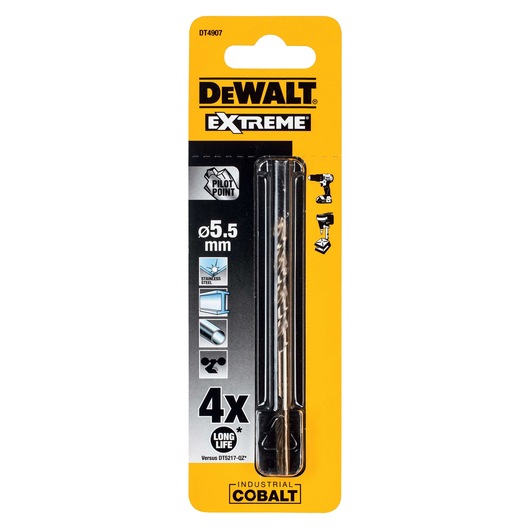 HSS COBALT INDUSTRIAL 5.5mm HSS COBALT INDUSTRIAL 5.5mm