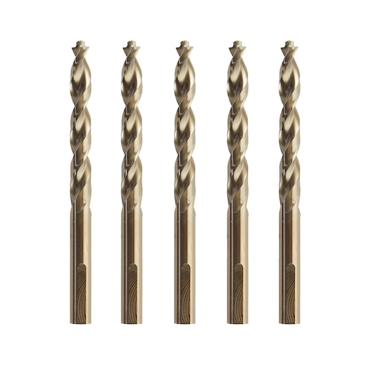 FR 12mm Industrial Cobalt HSS-E Bulk x5 FR 12mm Industrial Cobalt HSS-E Bulk x5
