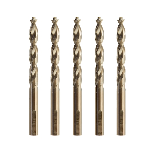 12mm Industrial Cobalt HSS-E Bulk x5