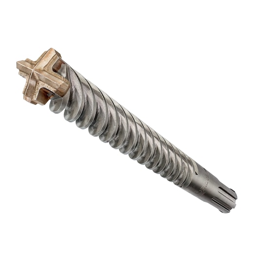Elite Series Bit on angle on white background, close up of tip Elite Series Bit on angle on white background, close up of tip