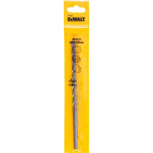 Mèche multi-matériaux Ø8mm, longueur 170mm Mèche multi-matériaux Ø8mm, longueur 170mm