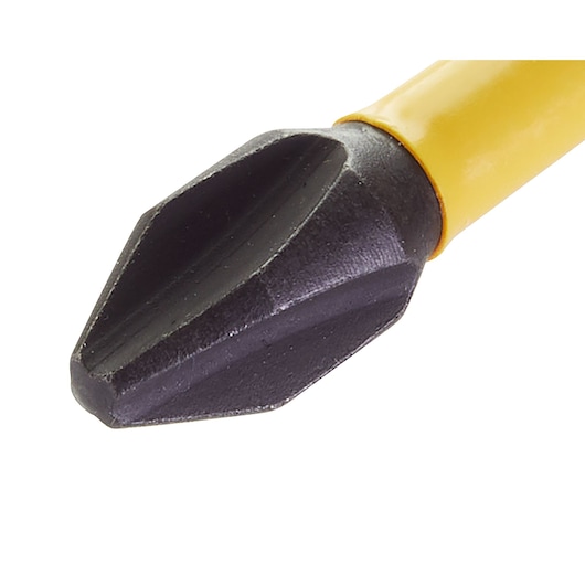 Close up of FlexTorq screwdriver bit Pozi head