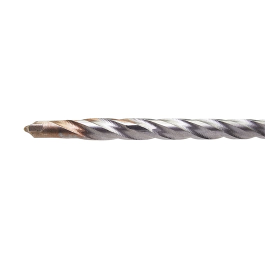 EXTREME SDS Plus 2 Cutter Drill Bit close up of wear mark