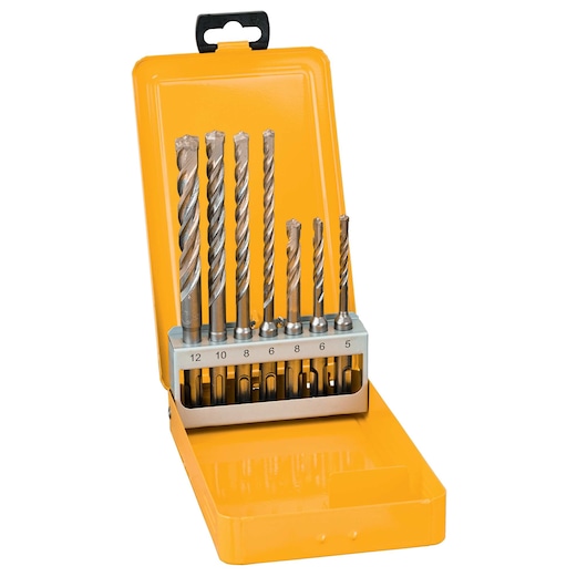 SDS-Plus Extreme® 7 forets 5,6(x2),8(x2),10,12mm SDS-Plus Extreme® 7 forets 5,6(x2),8(x2),10,12mm