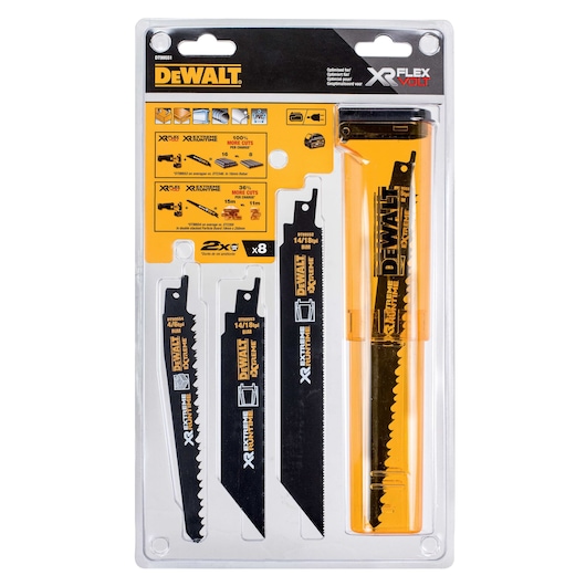 Xtreme Runtime 8PC RecipBlade Set 