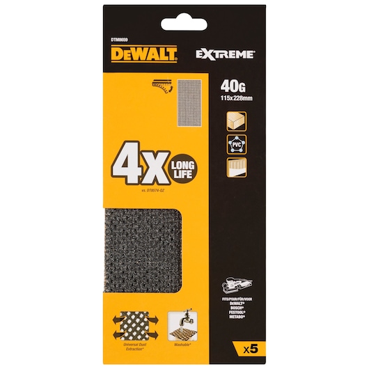 Mesh schuurgaas 115x228mm K40 Mesh schuurgaas 115x228mm K40