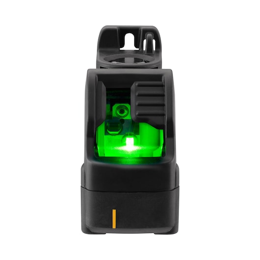 Zelfnivellerende kruislijnlaser met 2 stralen (groen)