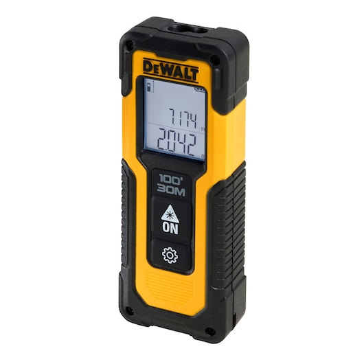 Laser and Distance Measurer Side View Laser and Distance Measurer Side View