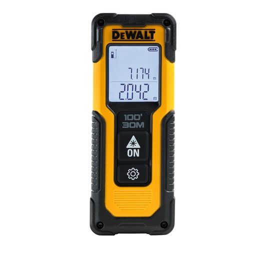 Laser and Distance Measurer Front View Laser and Distance Measurer Front View