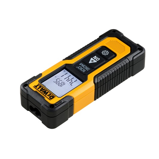 Laser and Distance Measurer Top View Laser and Distance Measurer Top View