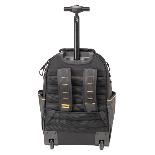 Back view of the Dewalt Pro Backpack on Wheels Back view of the Dewalt Pro Backpack on Wheels