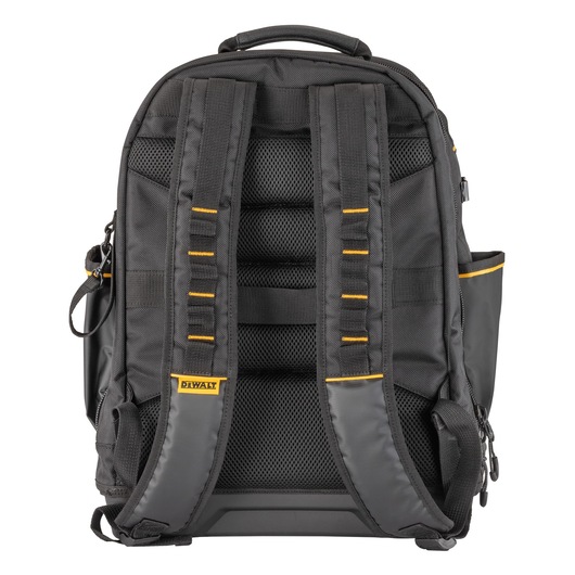 Back view of the Dewalt Pro Backpack Back view of the Dewalt Pro Backpack