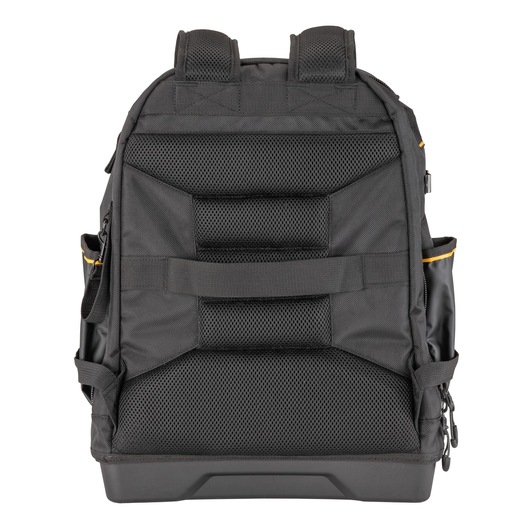 Back view of the Dewalt Pro Backpack stacked on top of the Dewalt rolling tool bag Back view of the Dewalt Pro Backpack stacked on top of the Dewalt rolling tool bag